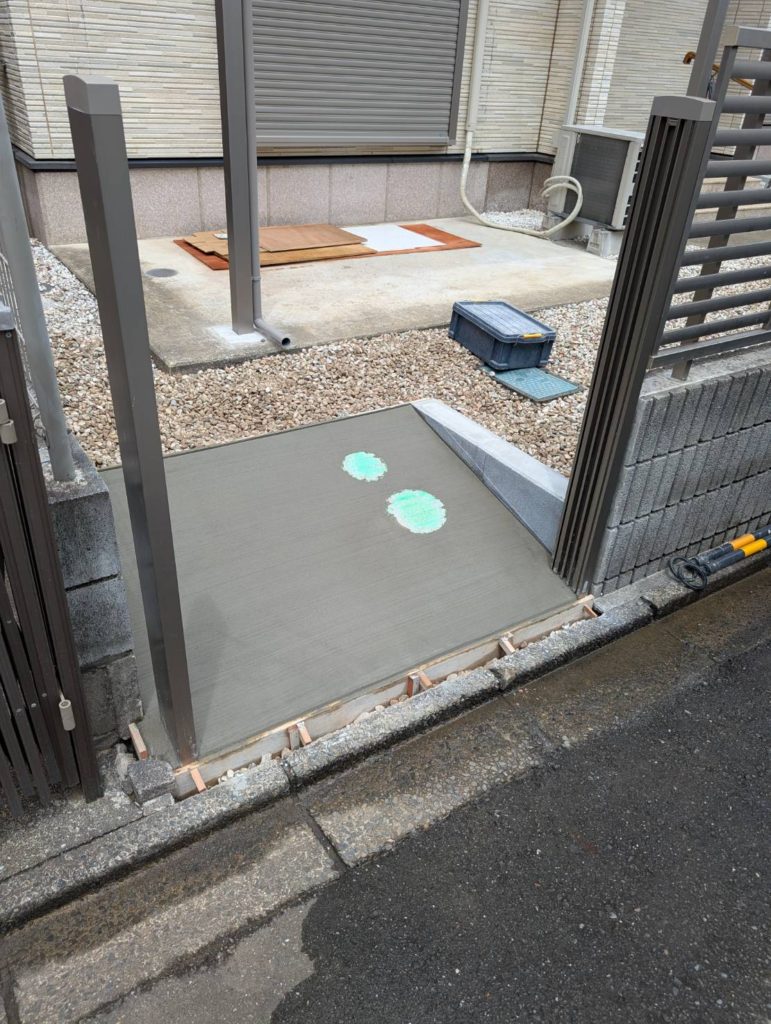 川越市 H様邸　外構工事